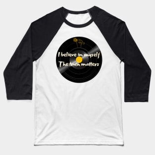 music, vinyl, retro, motivation, sheet music Baseball T-Shirt